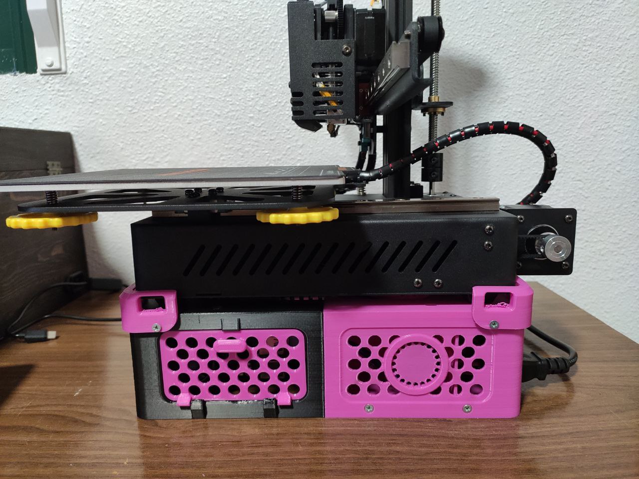 KP3S Base fuente de alimentación para la impresora Kingroon KP3S versión Raspberry Pi