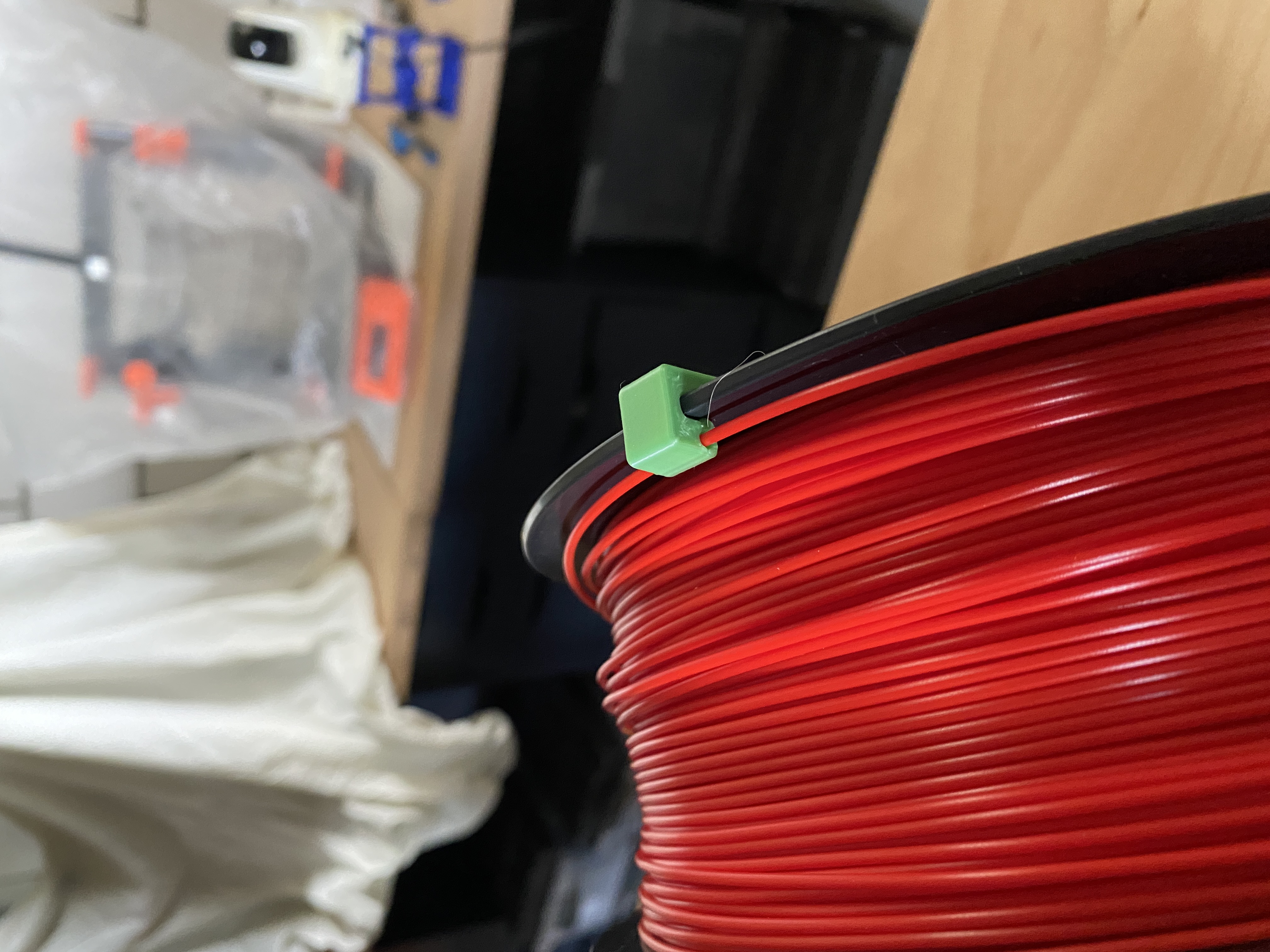 Filament clip
