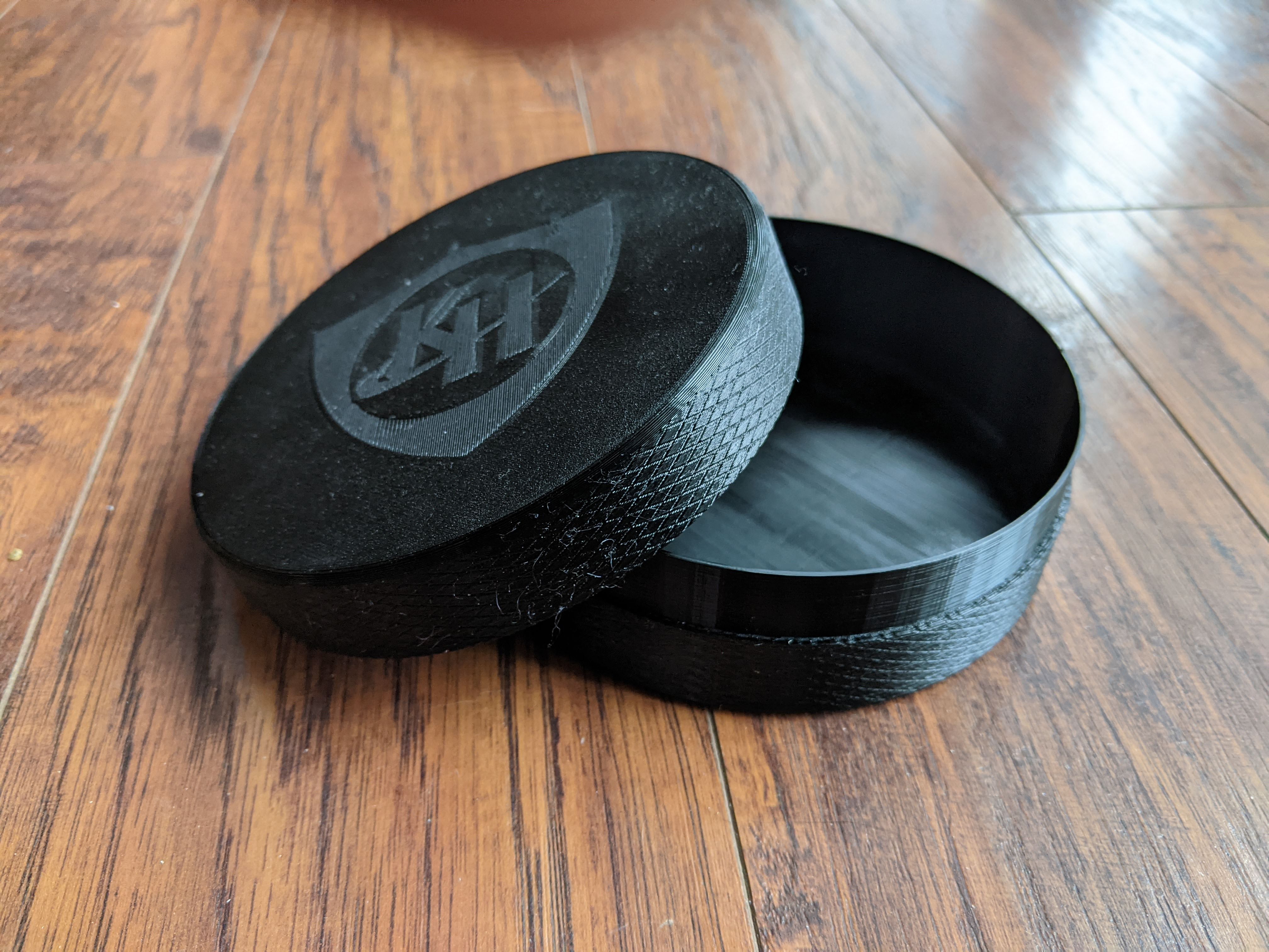 Hockey Puck Container by JonPrints3D Download free STL model