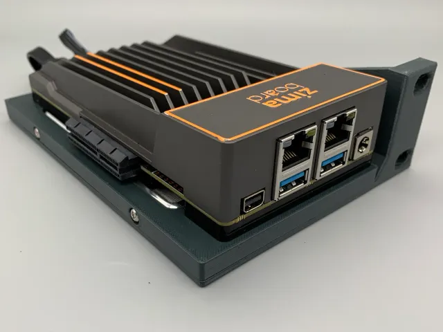 ZimaBoard 1U Rack Mount with optional SSD Mounting
