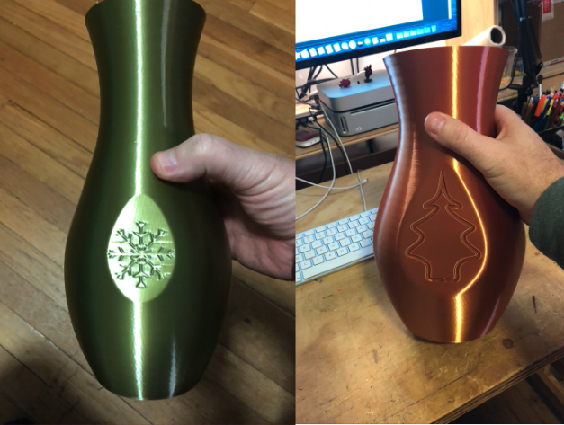 Holiday theme vases — thumbnail 2