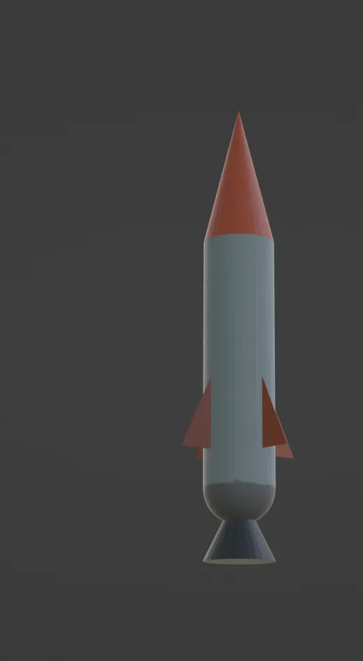 Blender Tutorial - Missile or Rocket - Modeling [How To] 