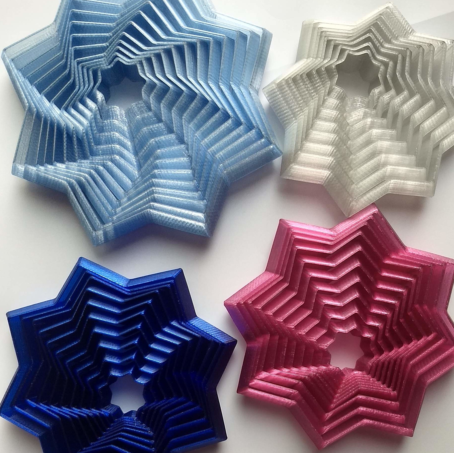 Quick And Easy To Print Fidget Star With Stand By Function 3d Download Free Stl Model