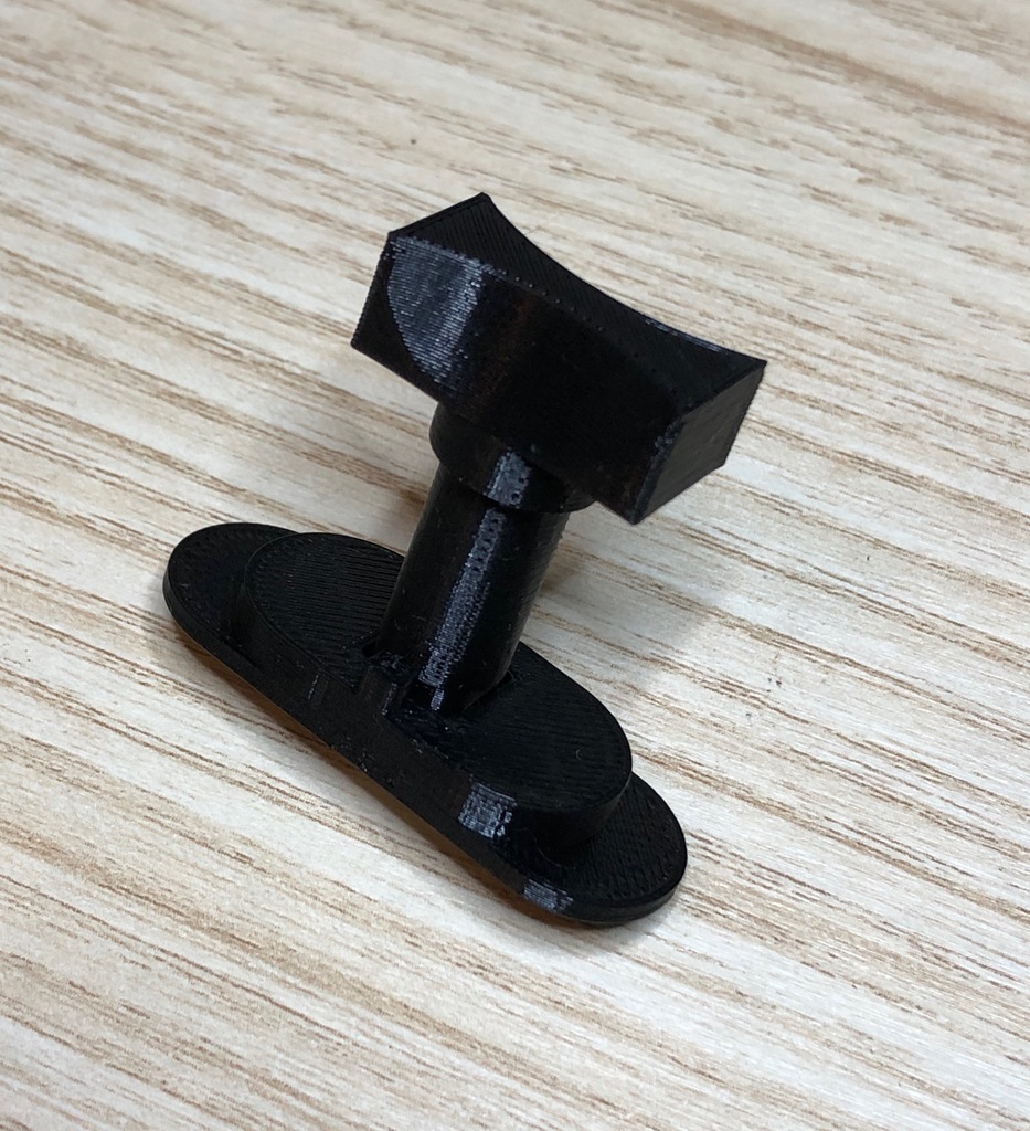 D&W RV Sewer Hose Compartment Latch (SH-LATCHSET-WH)