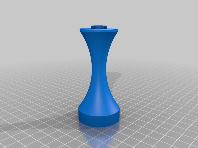Miniatura 5 do modelo 3D Modern, Simplistic Chess Set