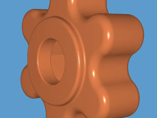 Soporte palomilla tuerca M8