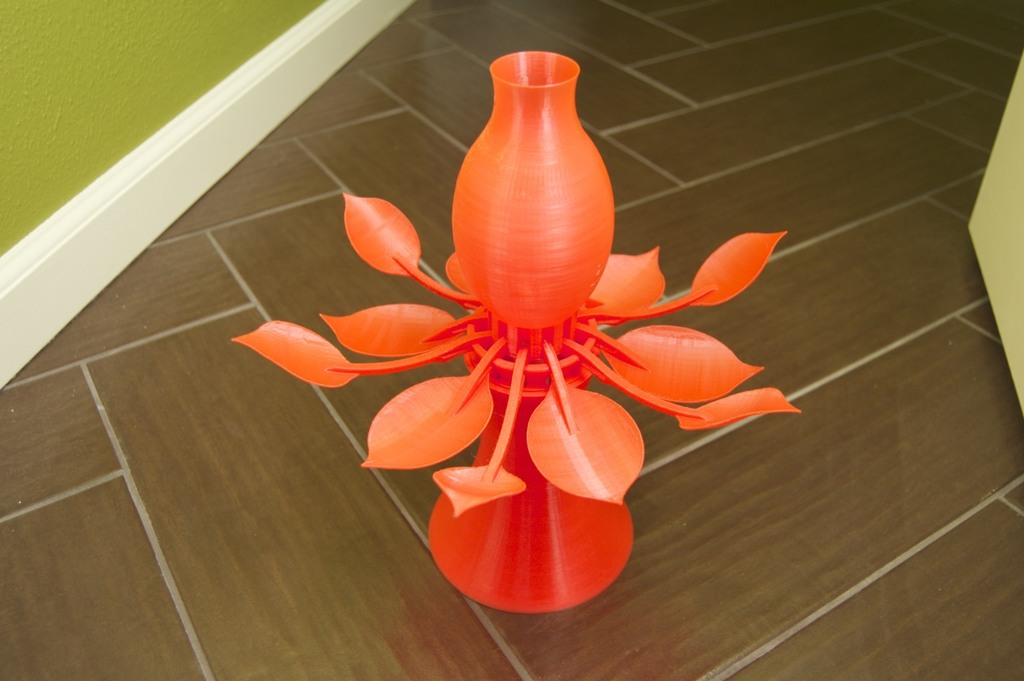 Blossoming Lamp - Stand for battery powered candle