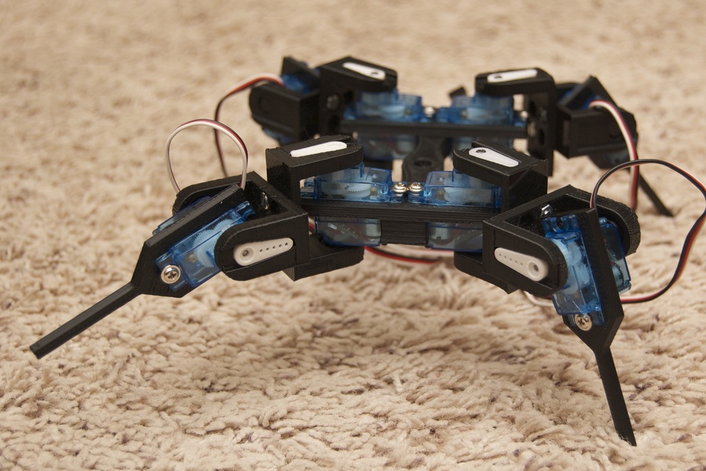 Mini Quadruped - optimized for 9G servos