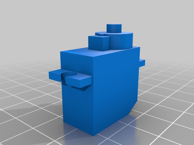 9G Servo in OpenSCAD by TheCase Download free STL model