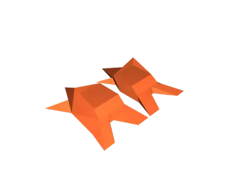 Arduped 'mech' feet by TheCase | Download free STL model | Printables.com
