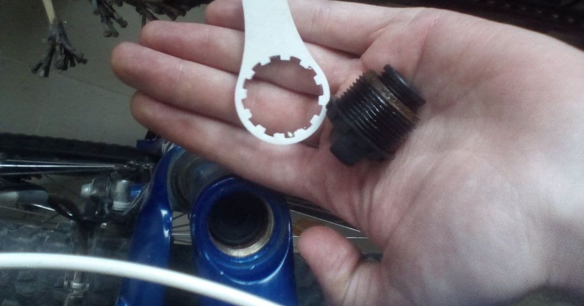 Suntour MTB Fork Preload Knob Removal Tool by FBMinis Download free