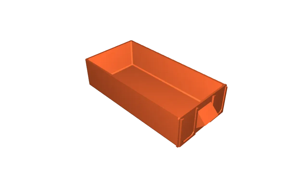 STL file Small storage box with compartments  Storage box 🤏・Template to  download and 3D print・Cults