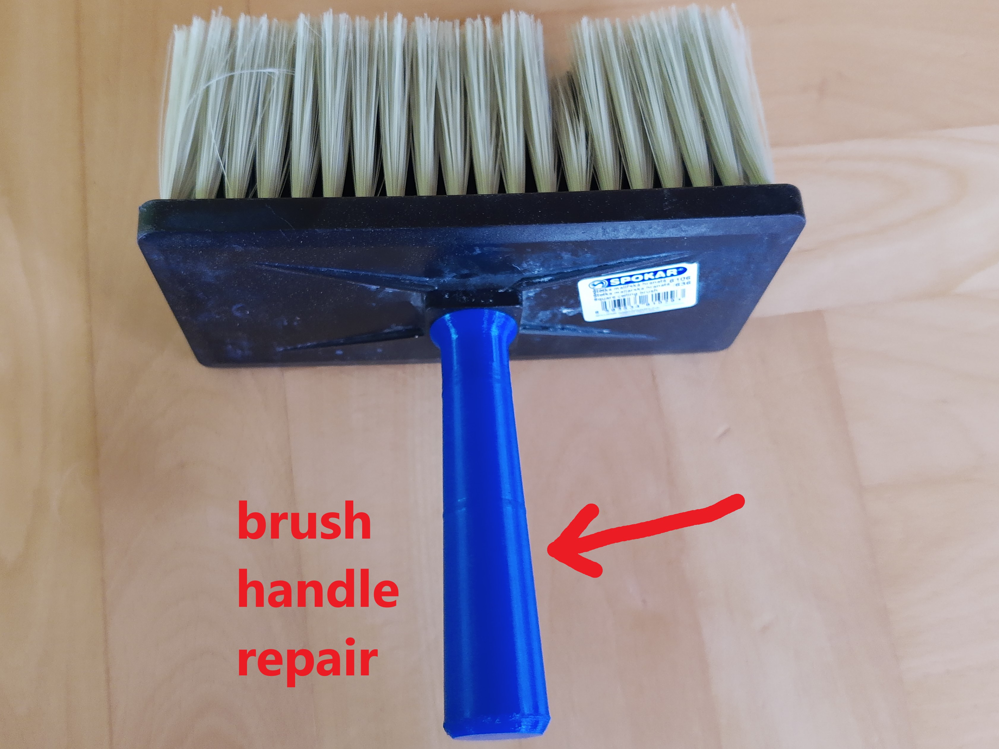 brush handle repair