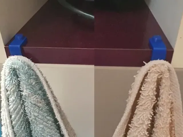 Towel hanger bracket
