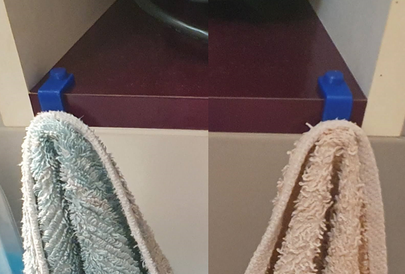 Towel hanger bracket