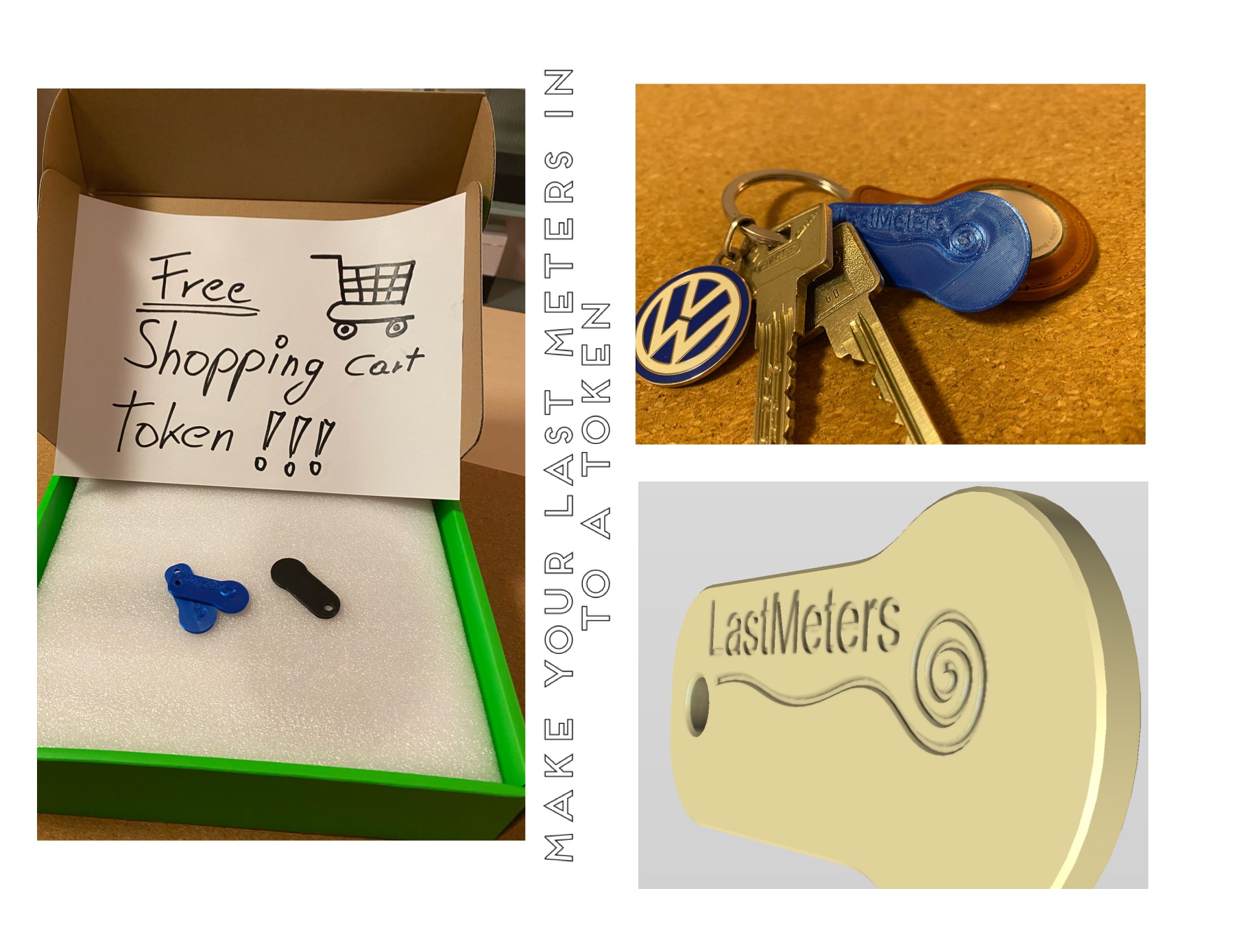 shopping cart token LastMeters great for Filament leftovers