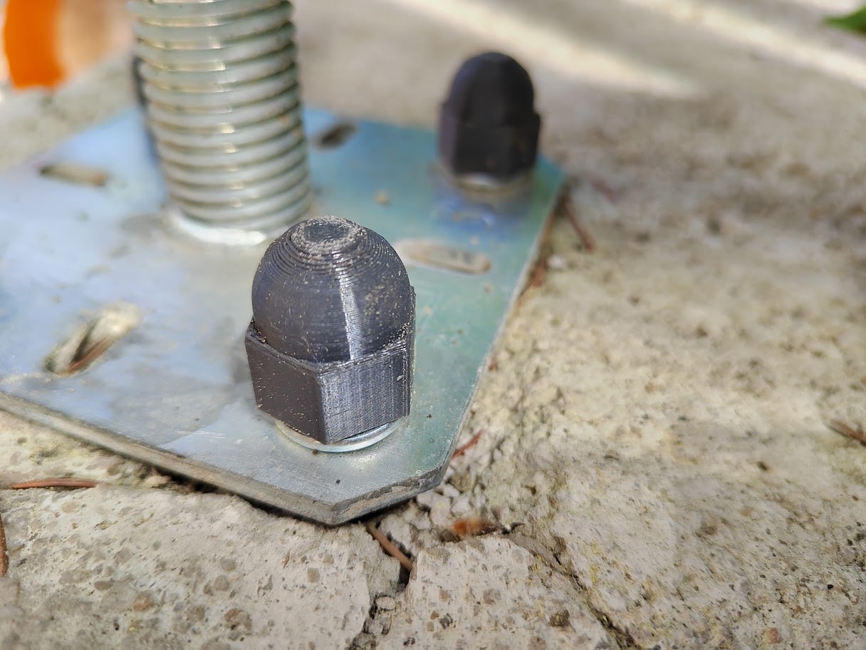 M10 nut cover cap