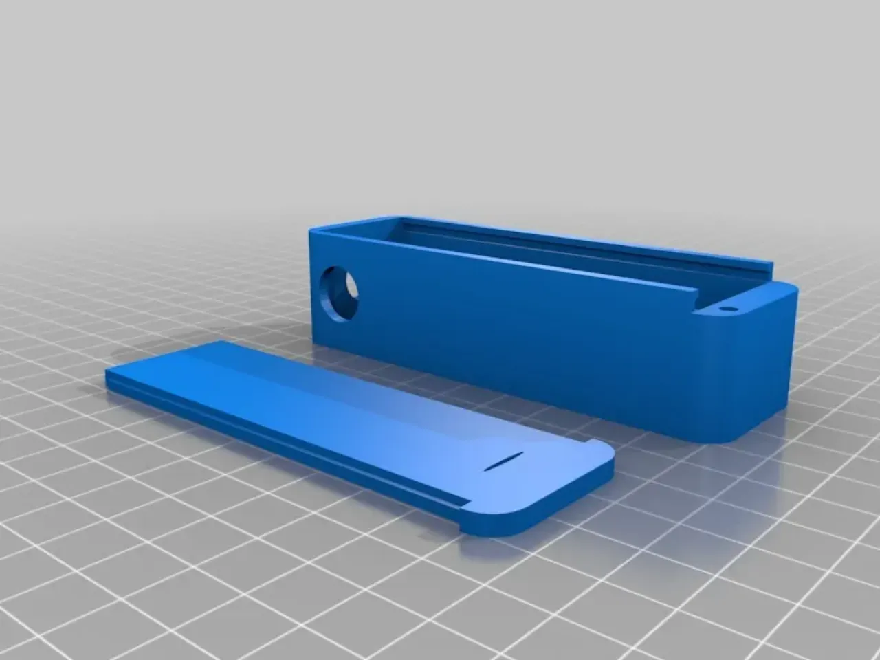 Single 18650 Box Mod by 3DMentes | Download free STL model | Printables.com