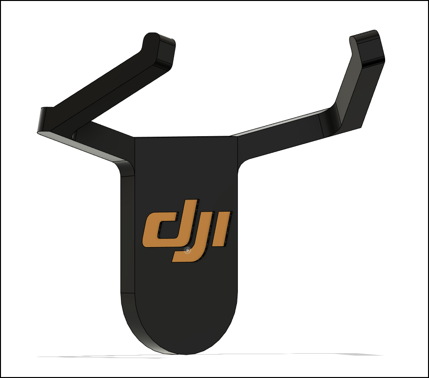 DJI FPV Drone Wall Mount by Logan Download free STL model