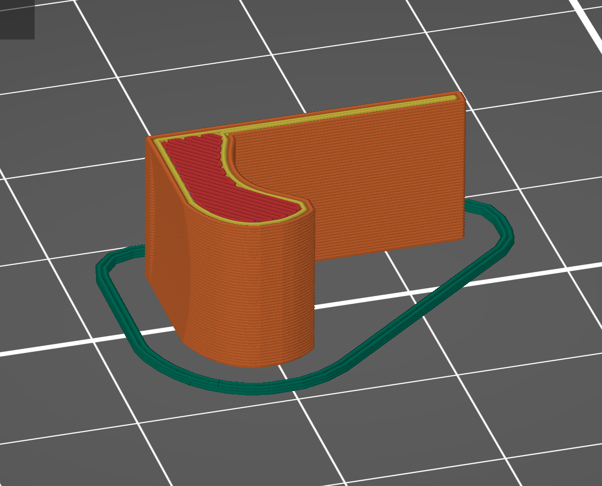 Miniatura 4 do modelo 3D Small wall hook