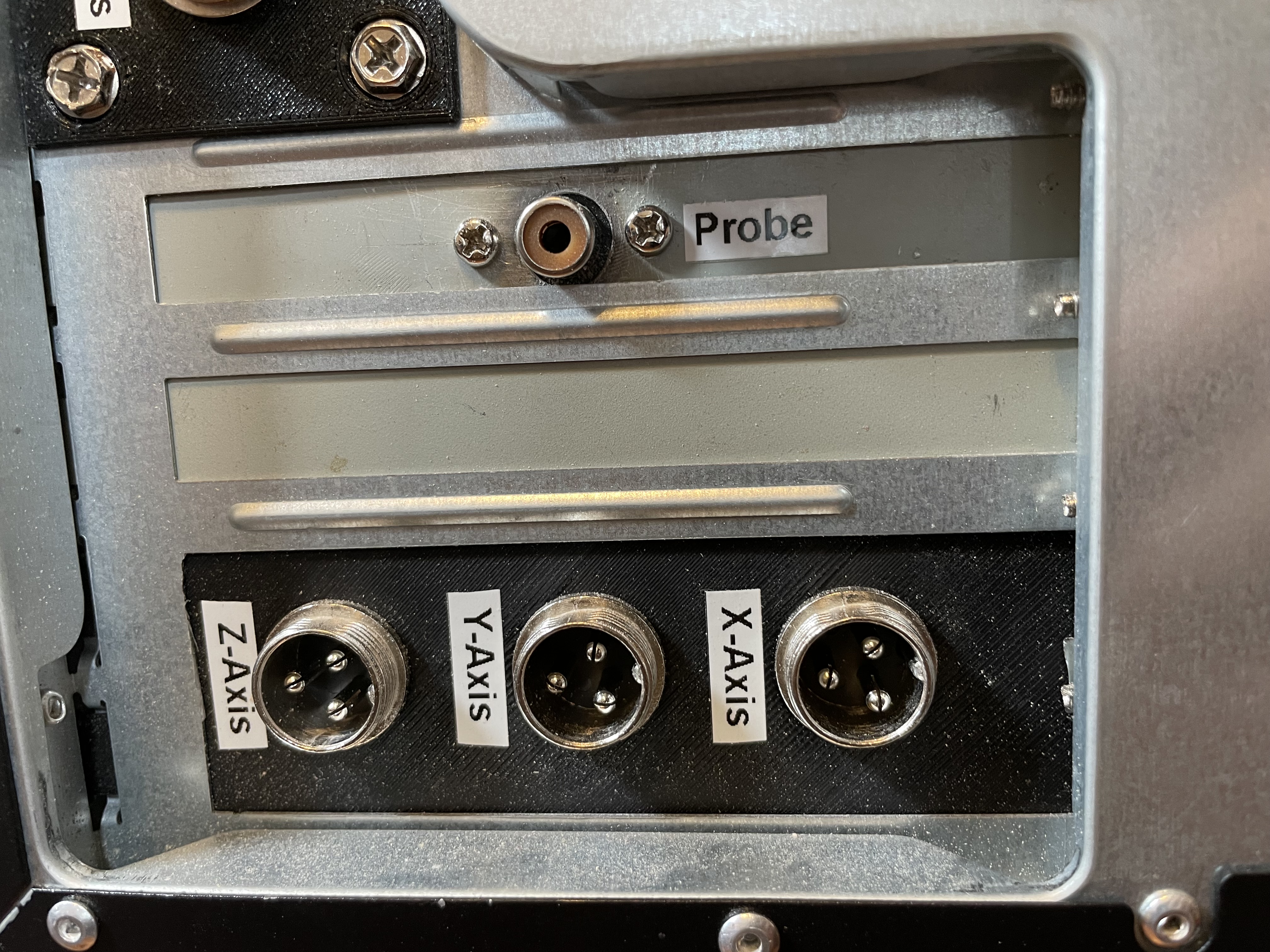Aviation Plug mount for PC Case