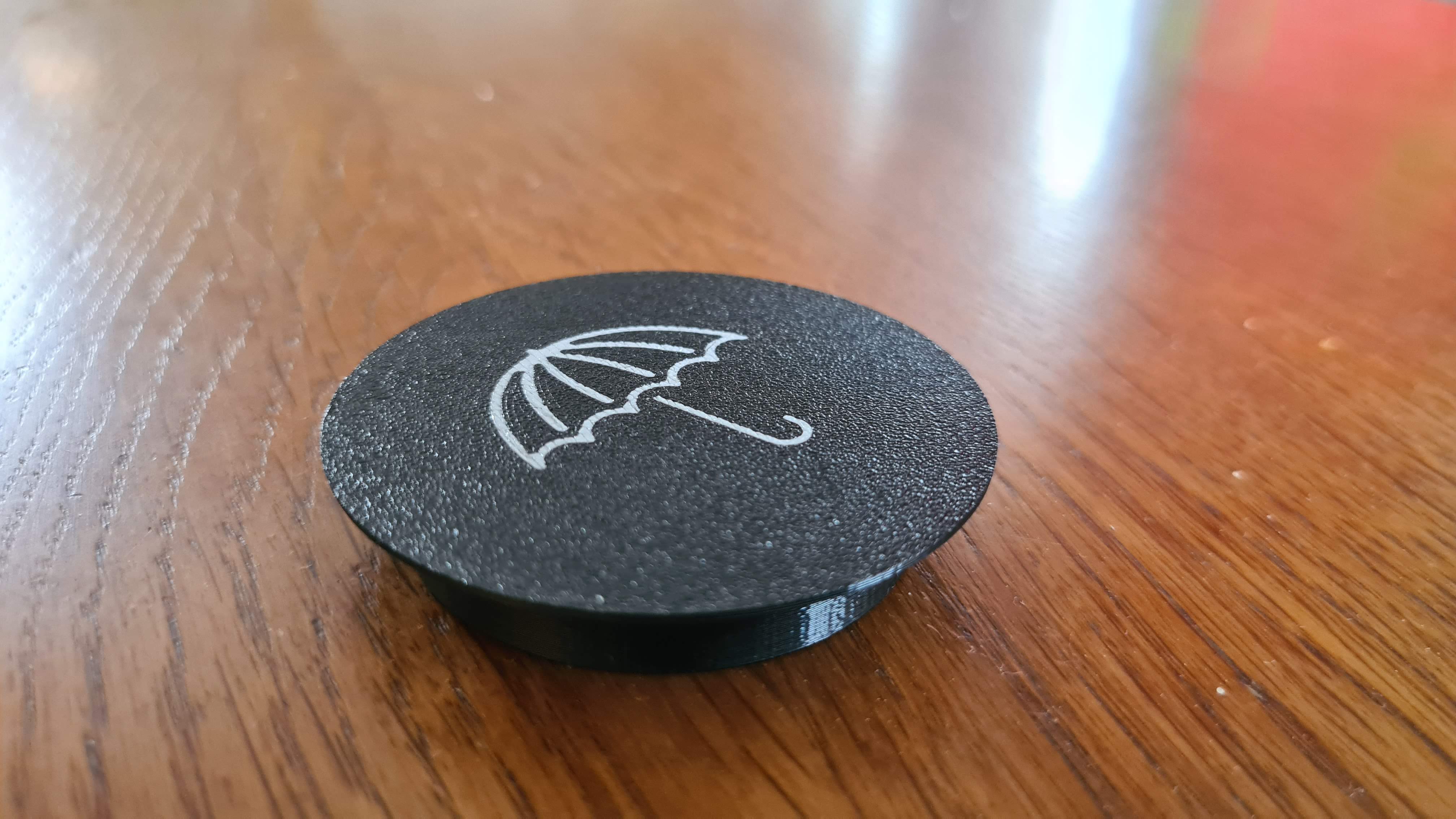 Table hole cover, dualcolor