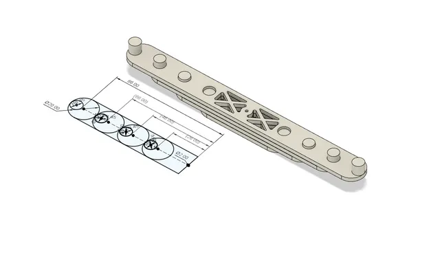 Stackable Center Line Finder (Middle Marker)