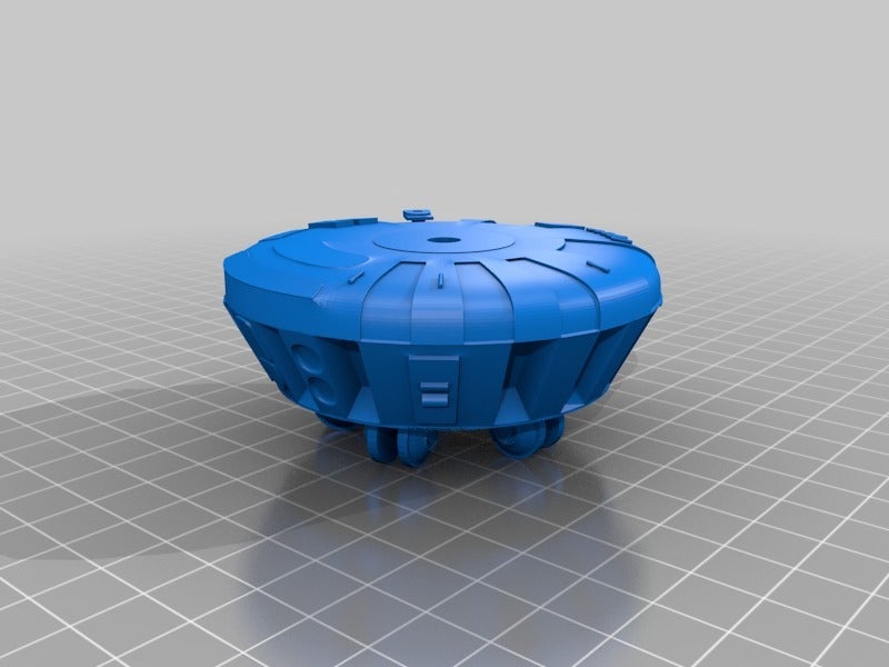 Miniatura 7 do modelo 3D Imperial Probe Droid - Probot
