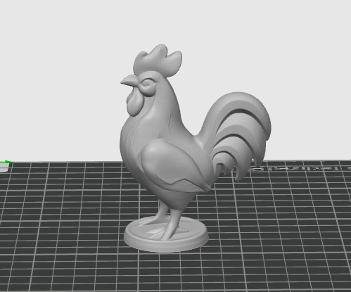 Miniatura 2 do modelo 3D Rooster