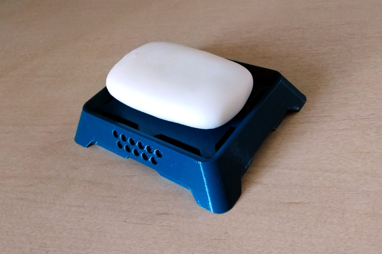 Miniatura 2 do modelo 3D Sci-Fi Design Soap Dish
