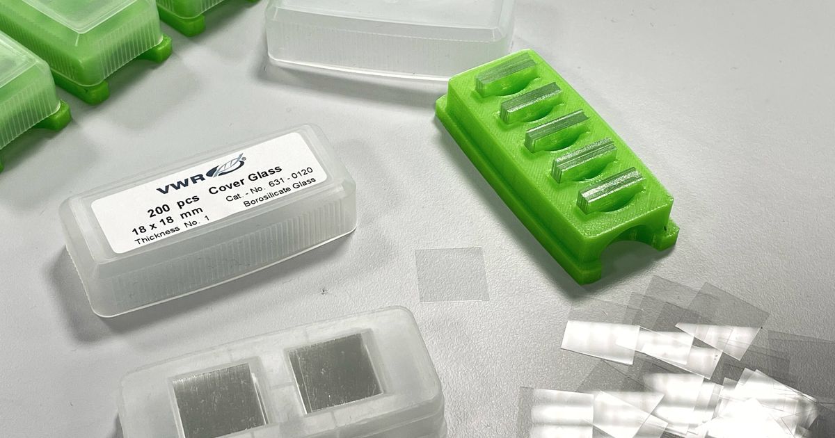 Coverslip box by Spotmatic Download free STL model