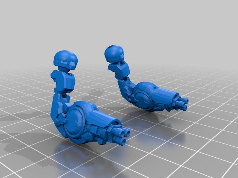 Miniatura 5 do modelo 3D D.Va's Meka