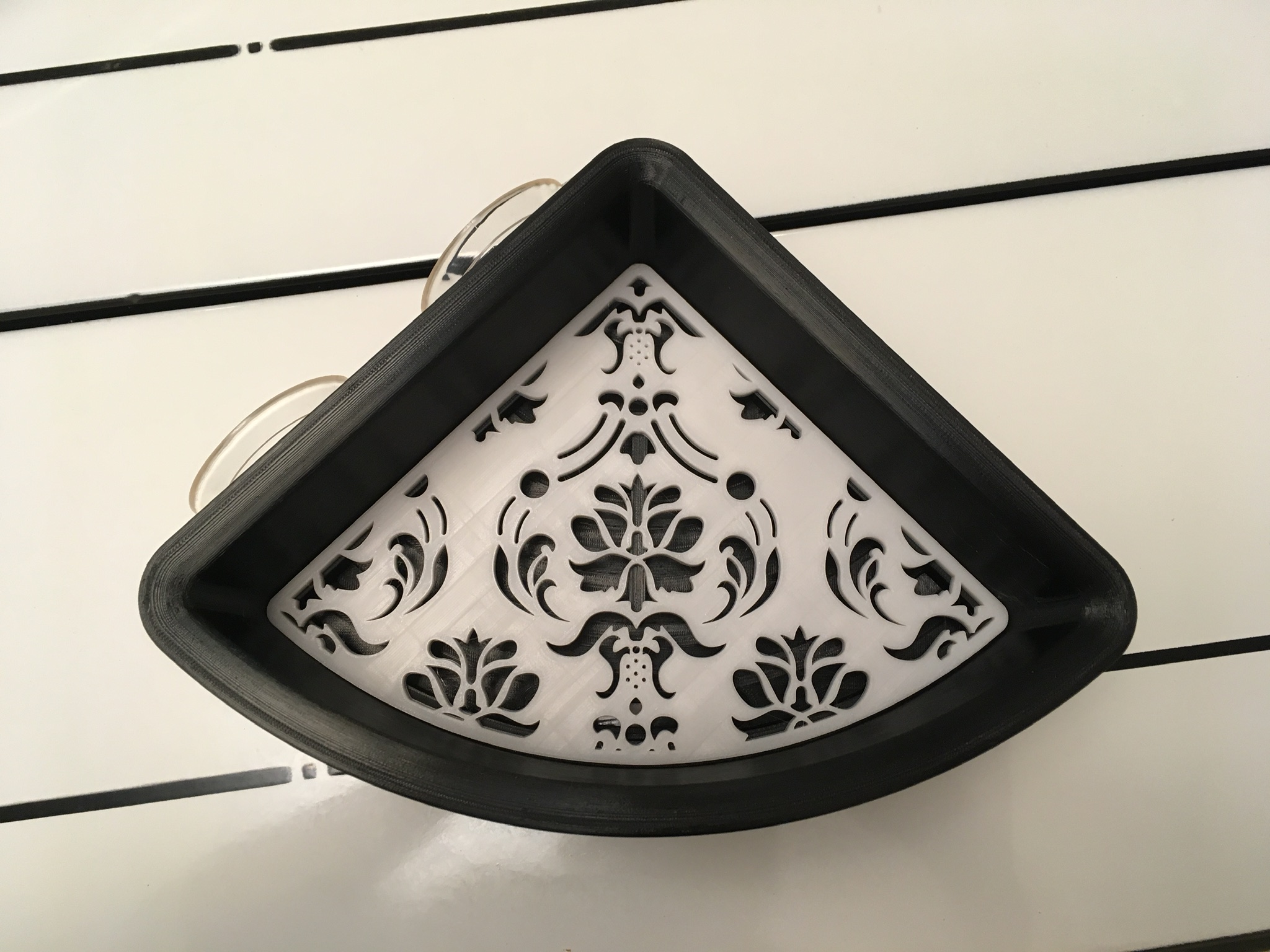 Large Corner Soap Dish by Nikki Download free STL model