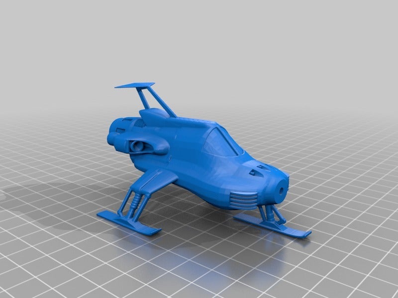 Miniatura 3 do modelo 3D SHADO Interceptor - UFO