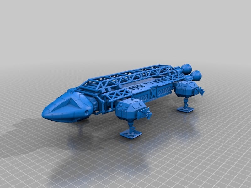 Space 1999 Eagle 1 by Al Mon | Download free STL model | Printables.com