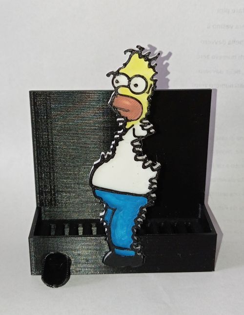 Miniatura 2 do modelo 3D Homer sponge holder