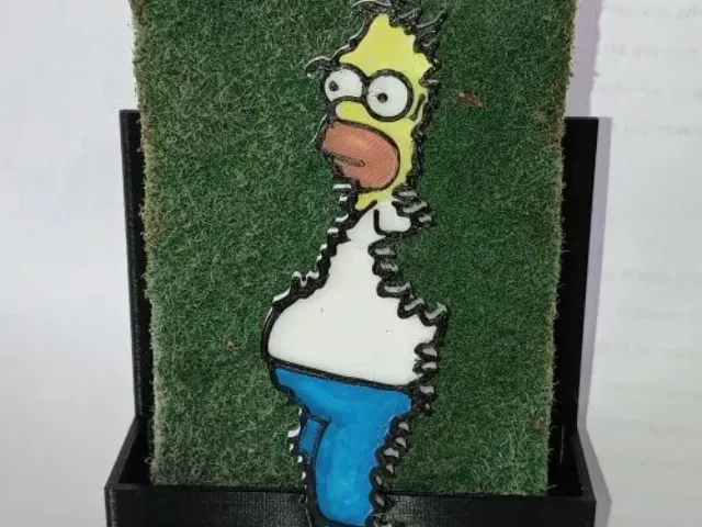 Homer sponge holder