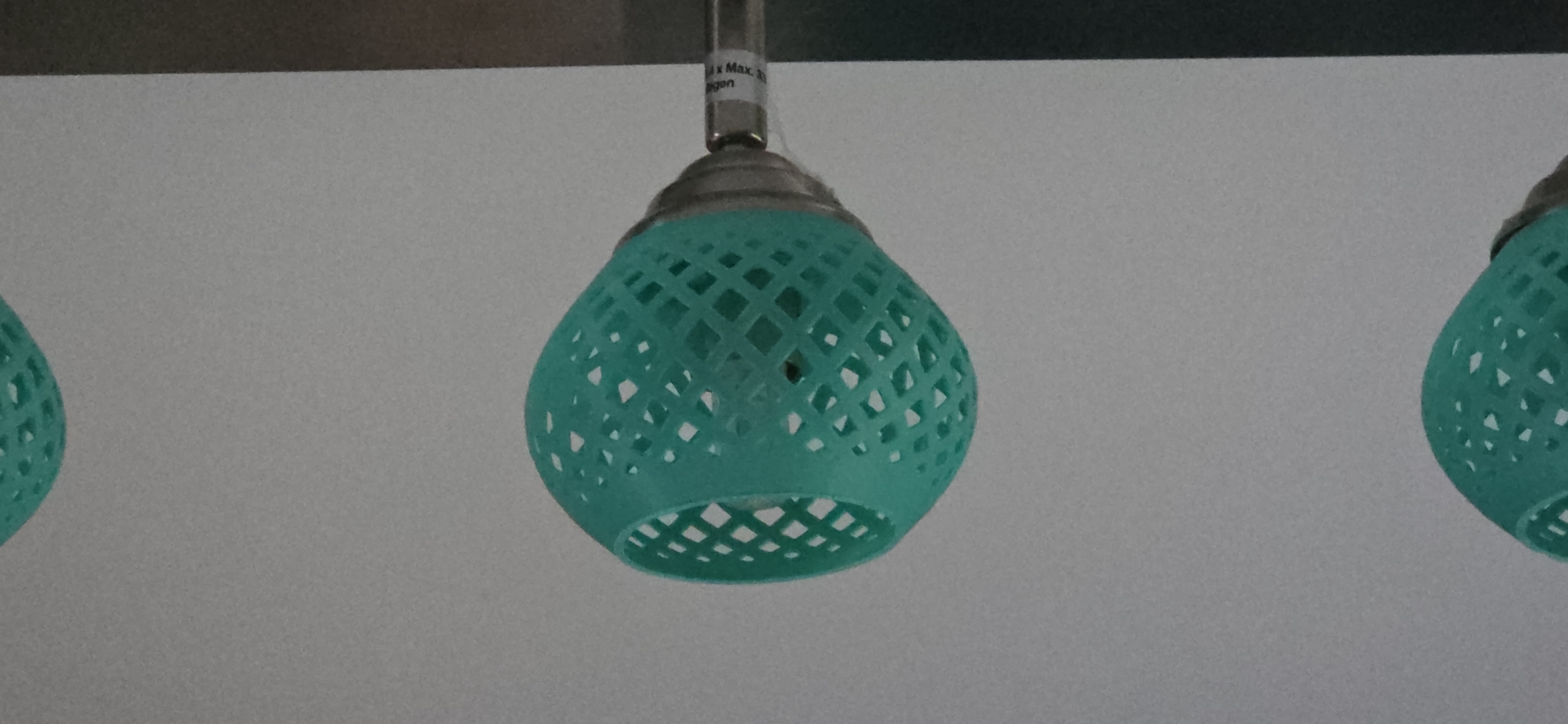 Mini Lattice Lampshade for G9 lights — miniatura 2