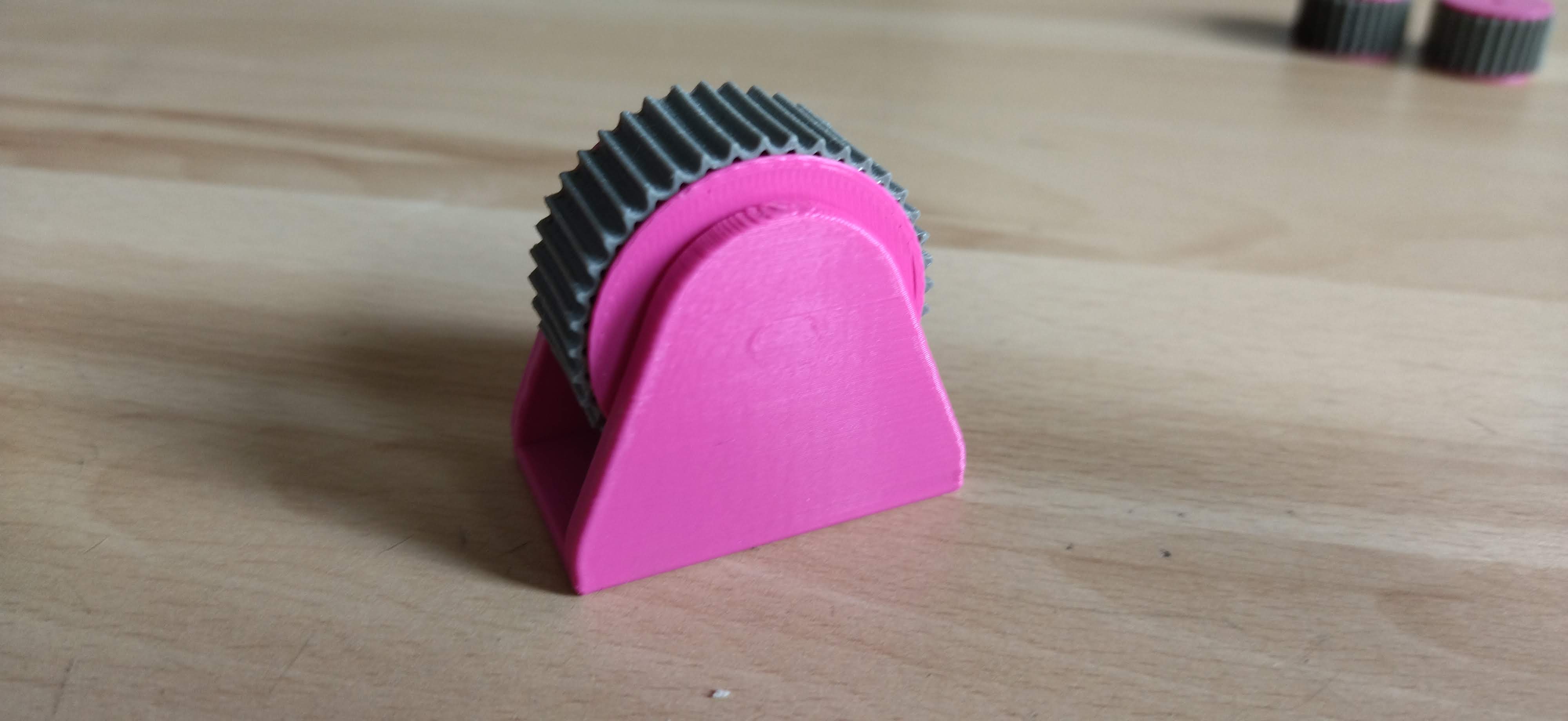 Adjustable drawer/furniture roller