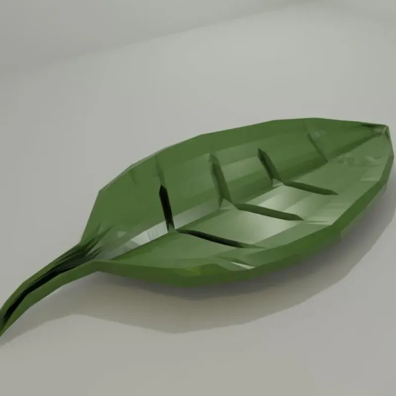 3D Printed Leaf: Self-Draining Soap Dish by bchan