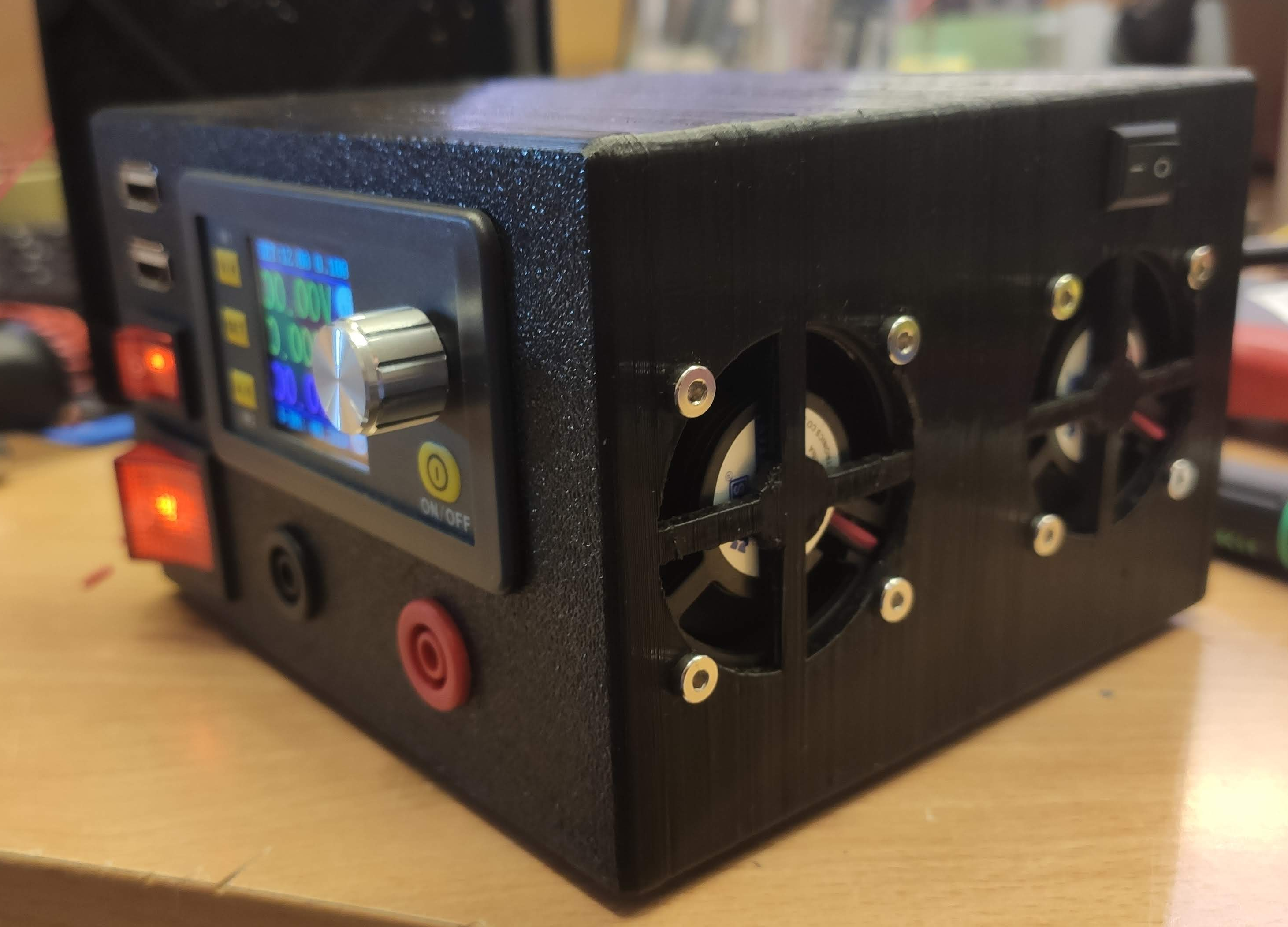 Dps5 Rig ULTIMATE DPS5005 Case (up to 190W) and built in separate 5V PSU (10W ...