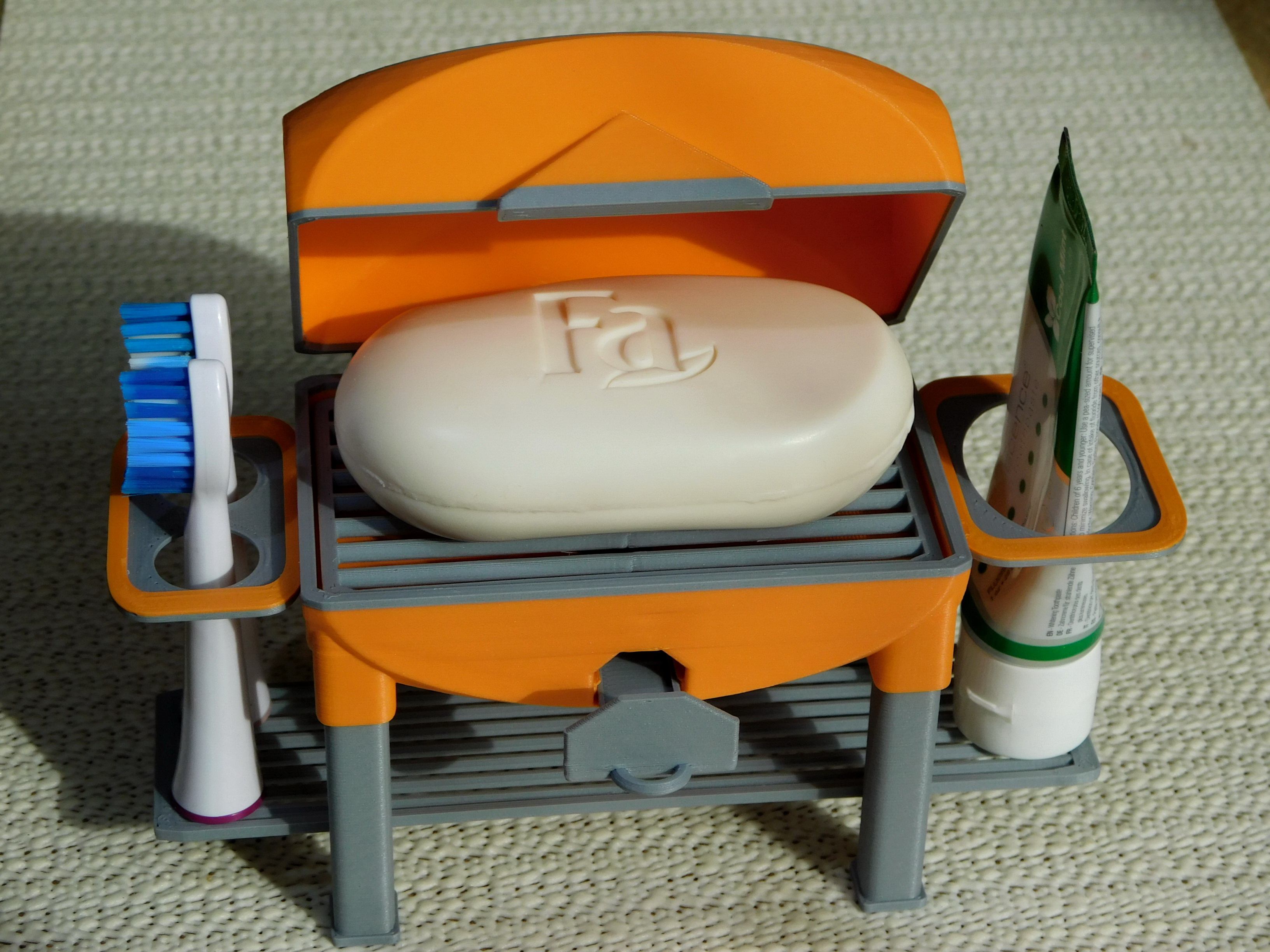 Grilled soap
