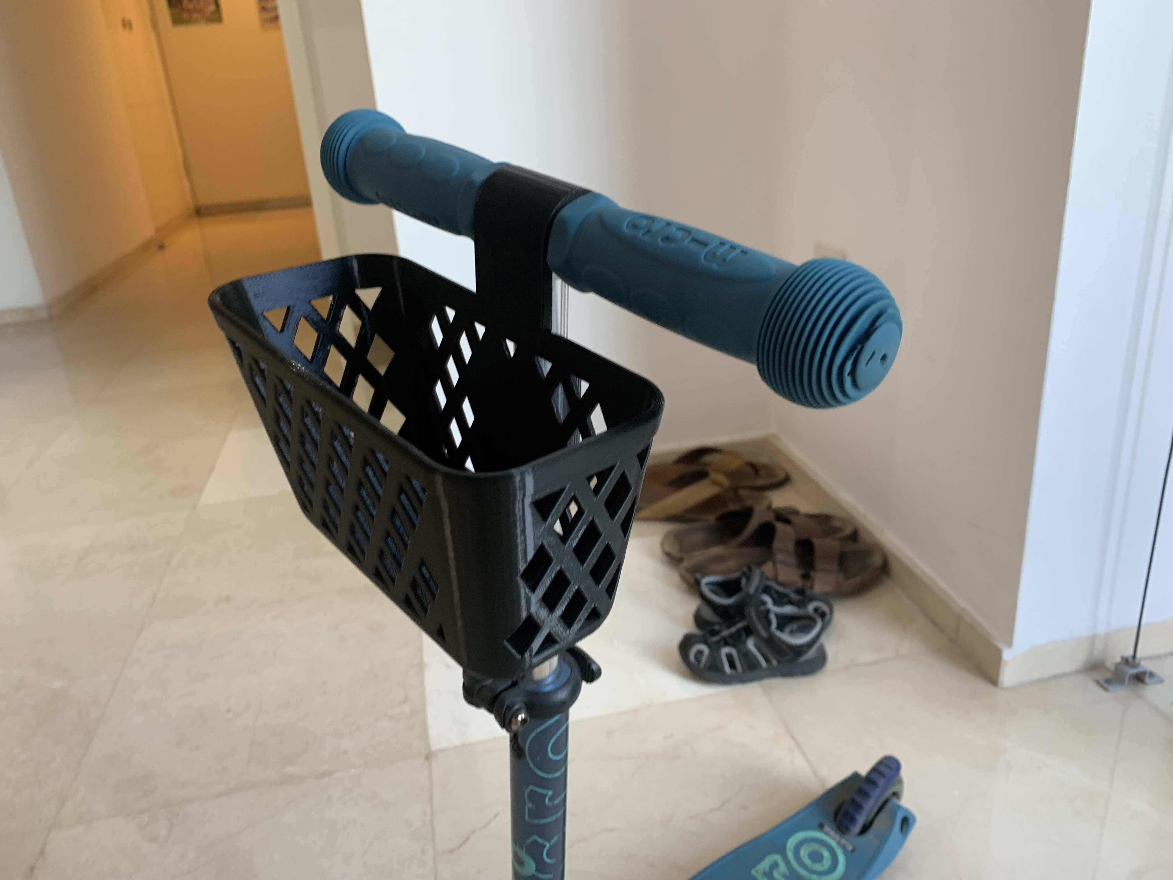 Scooter basket for kids by TamirC Download free STL model