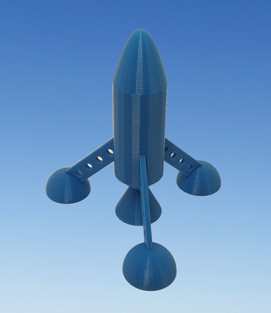 Powerful Atlas Sky Rocket by Fun King 3D | Download free STL model ...