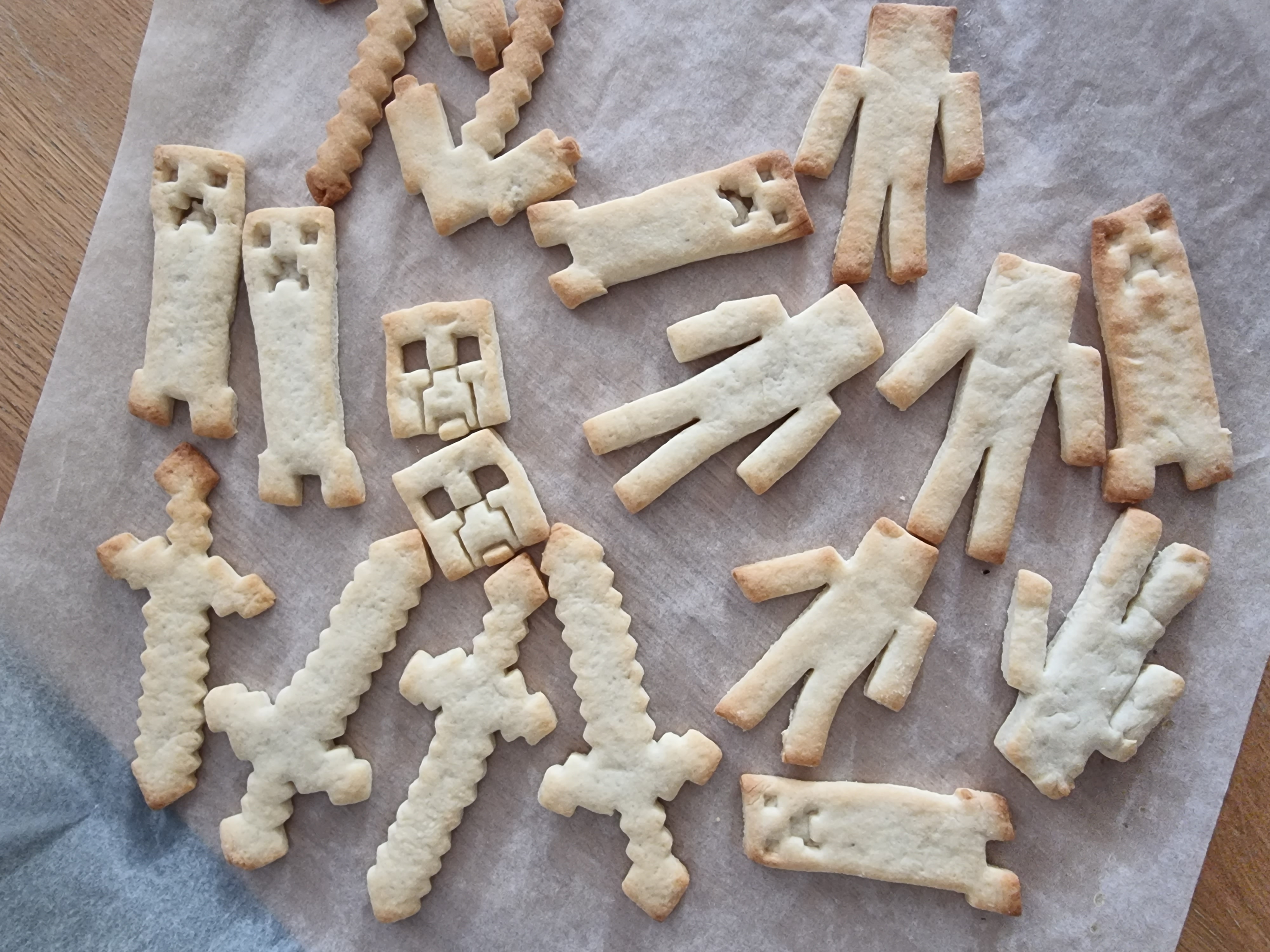 Minecraft Cookie Cutters by Nieuniknione | Download free STL model ...