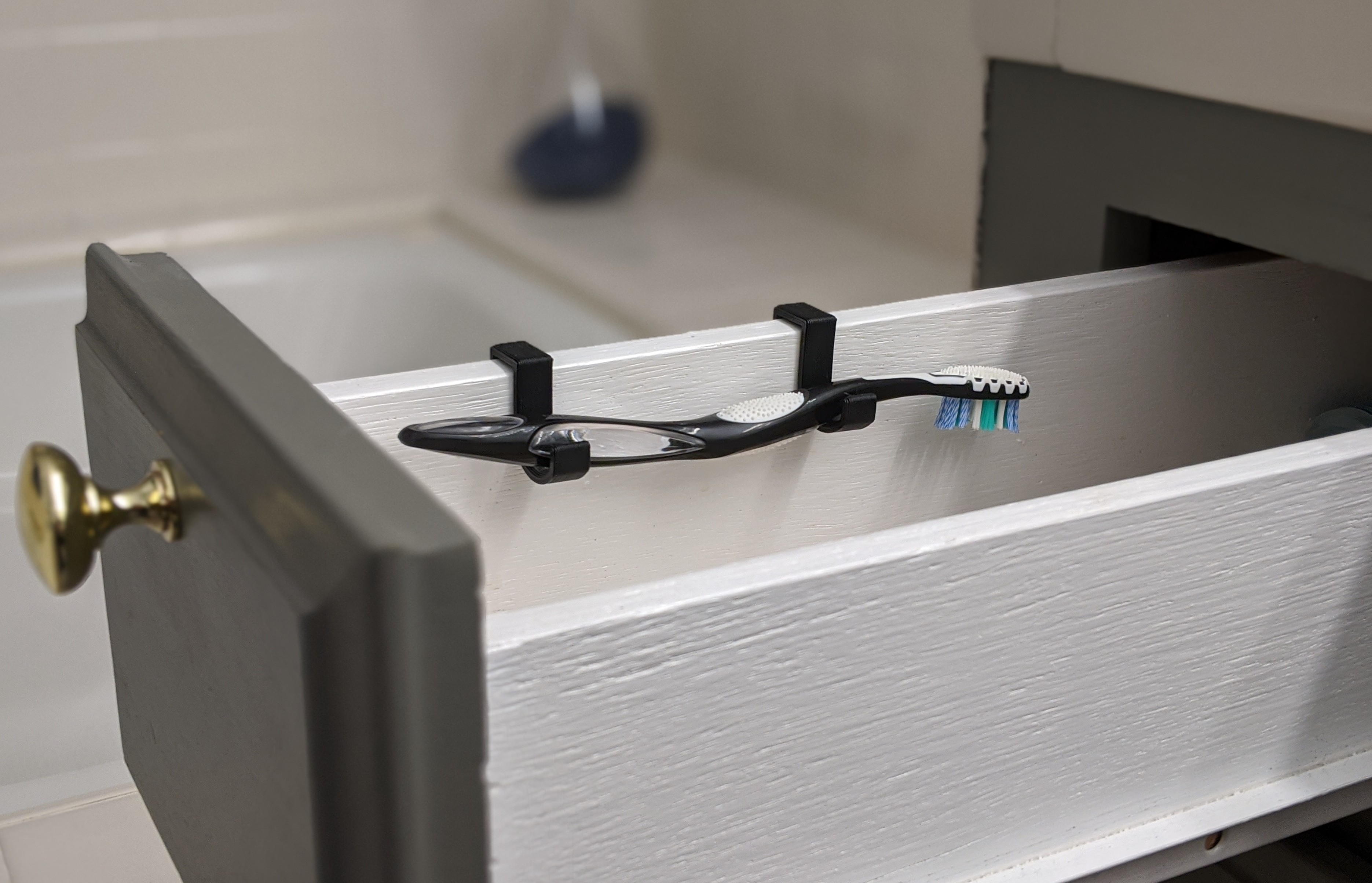Drawer ToothBrush Holder