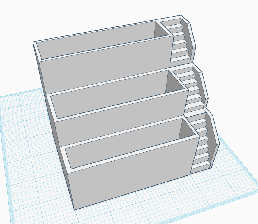 "Stepper" Desk Organizer