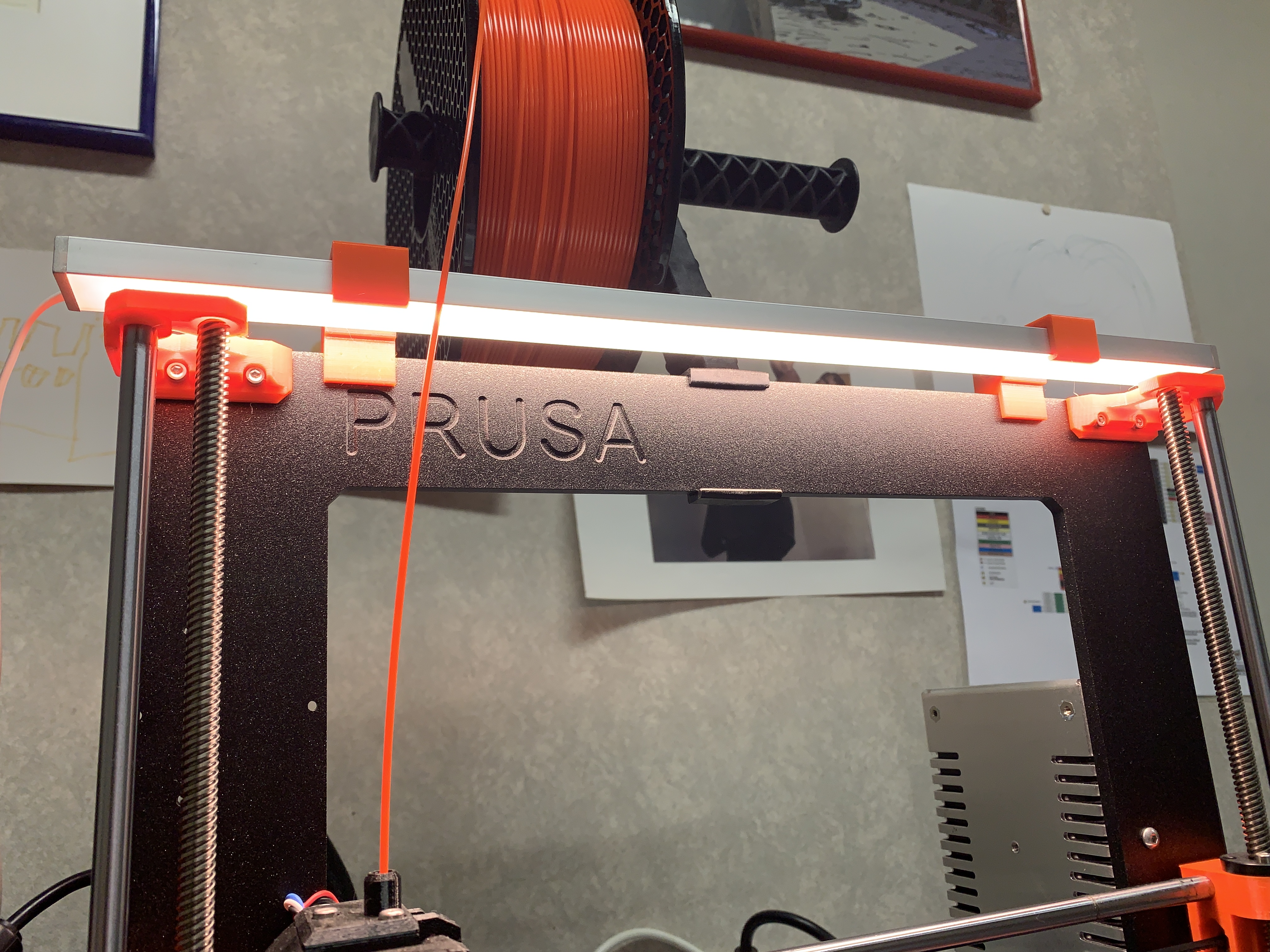 Ikea Trådfri Omlopp bracket for Prusa Mk3