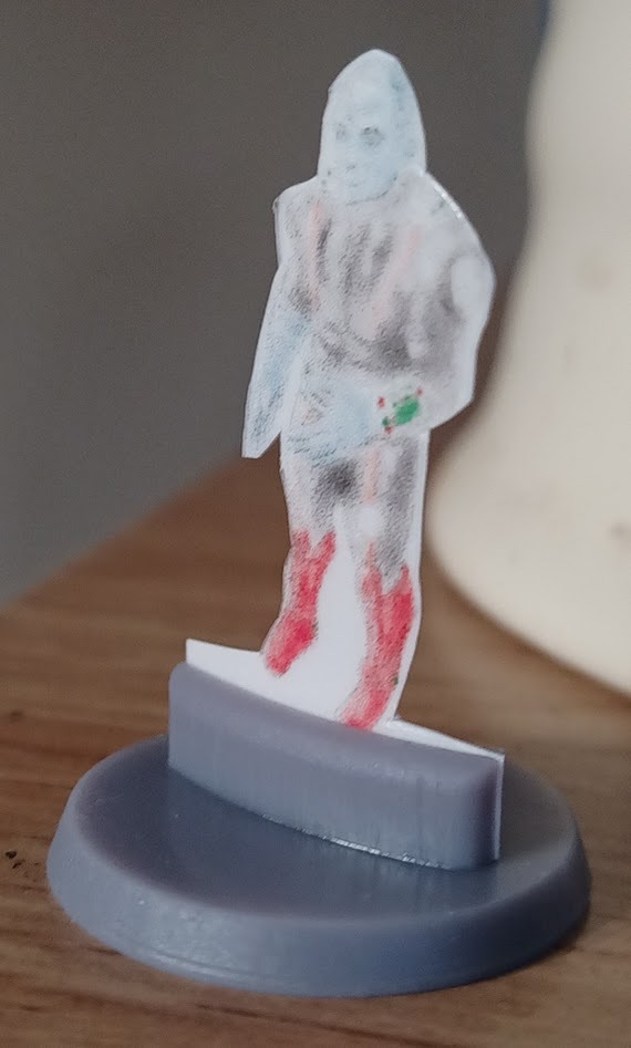 Paper Miniature Base by happyclayton Download free STL model