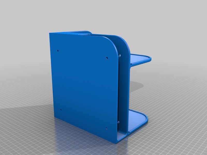 Miniatura 2 do modelo 3D Bedside Corner Shelf